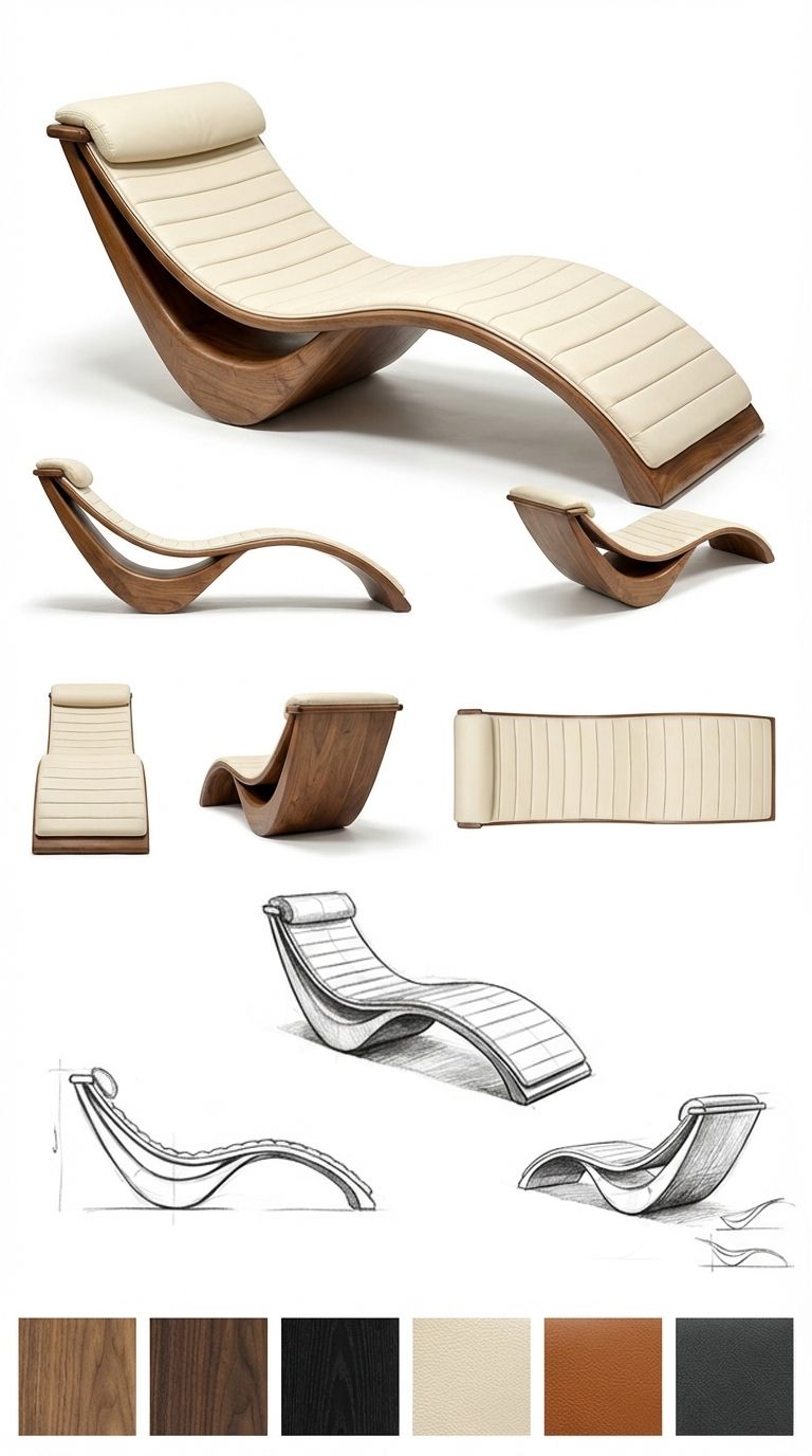 Wave Chaise, Studio Bebas